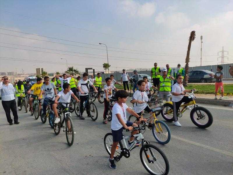 حزب الشعب الجمهوري ينظم ماراثون للدراجات بمحافظة الجيزة