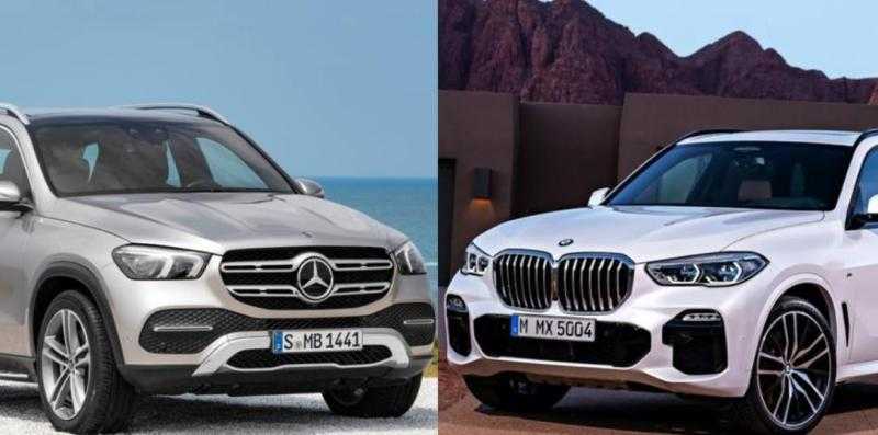 مقارنة بين سيارتي مرسيدس GLE 450 وبي إم دبليو X50 موديل 2022.. سعر ومواصفات