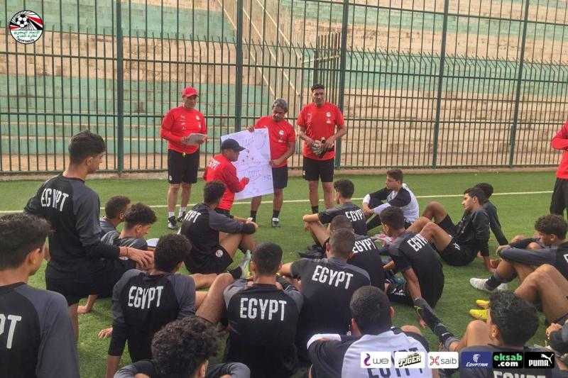 منتخب الناشئين يختتم تدريباته قبل مواجهة سوريا غدا بكأس العرب