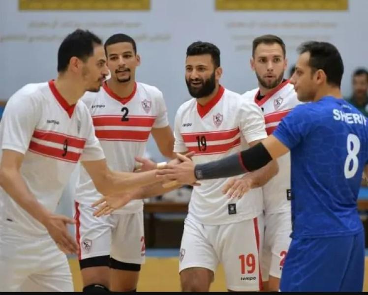 كرة الطائرة.. الزمالك يتوج بطلًا لبطولة بني ياس الودية