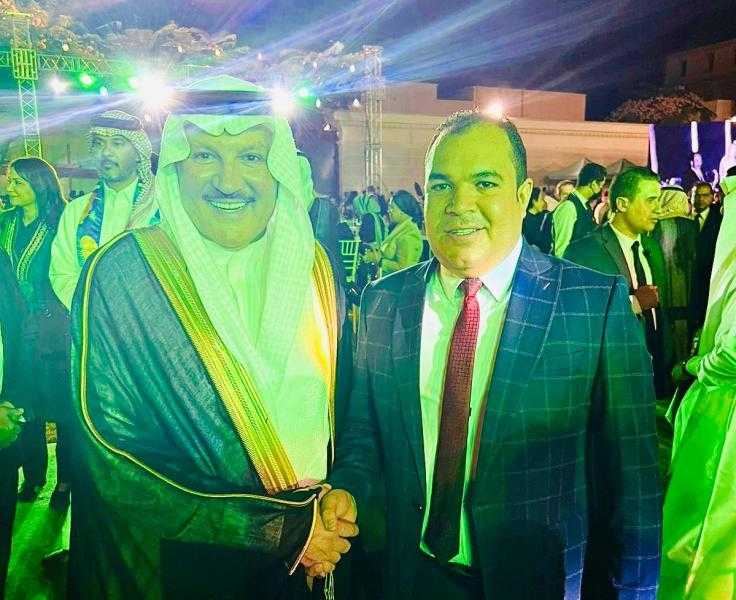 عضو تنسيقية شباب الأحزاب يهنئ السفير السعودي باليوم الوطنى للمملكة