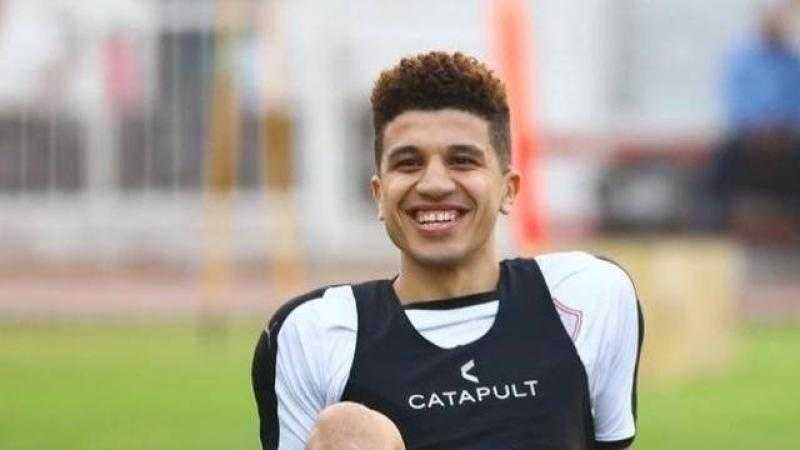 محمد عبد الغني يشارك في التدريبات الجماعية للزمالك