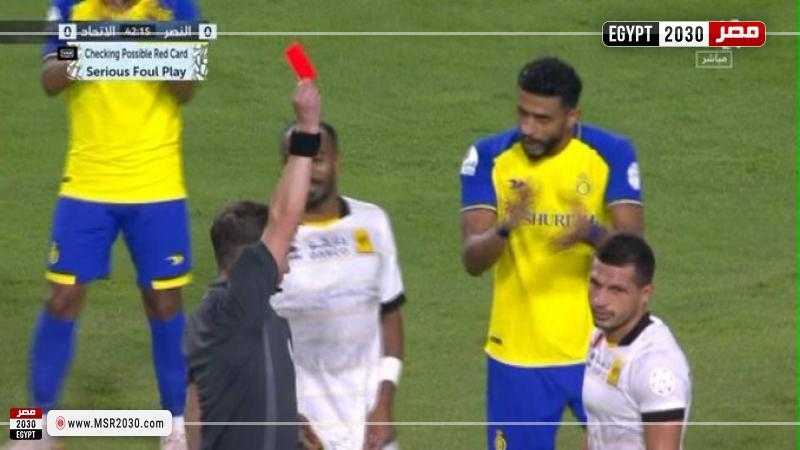 تعليق مفاجئ من مدرب الاتحاد السعودي بعد طرد طارق حامد