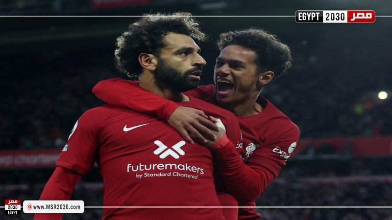 محمد صلاح يحقق رقمًا قياسيًا جديدًا بعد هدفه في مرمى السيتي الرياضة