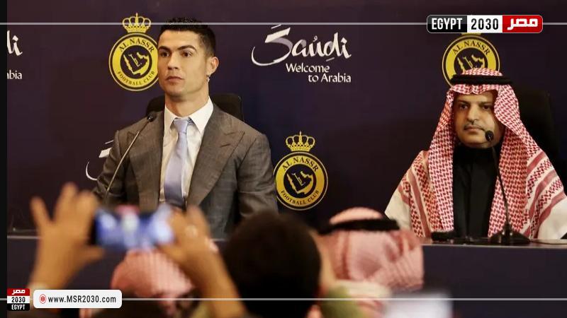 رئيس النصر السعودي ورونالدو 