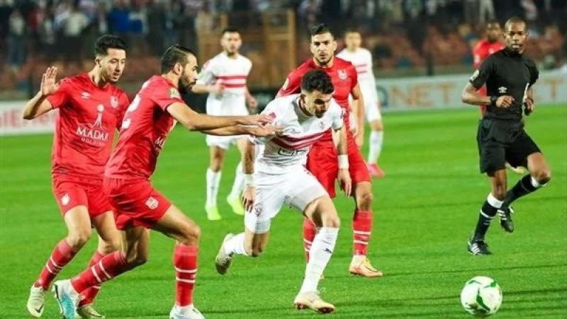 دكة بدلاء الزمالك أمام شباب بلوزداد