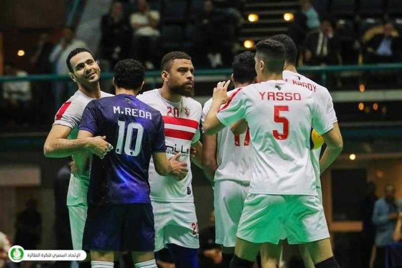 «طائرة الزمالك» يهزم الأهلي ويتوج بطلًا لكأس مصر للمرة الثامنة