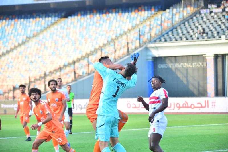 بروكسي يتقدم بالهدف الثاني في مرمى الزمالك