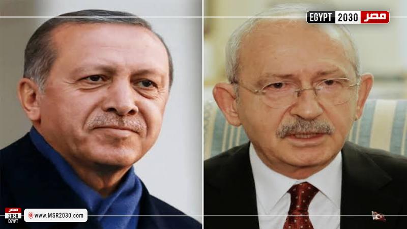 أردوغان وأوغلو