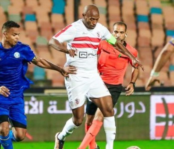 الزمالك يتقدم في الشوط الأول أمام أسوان