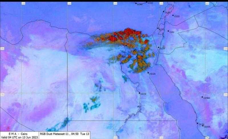 الأرصاد الجوية: استمرار تجدد السحب الرعدية الممطرة على هذه المناطق