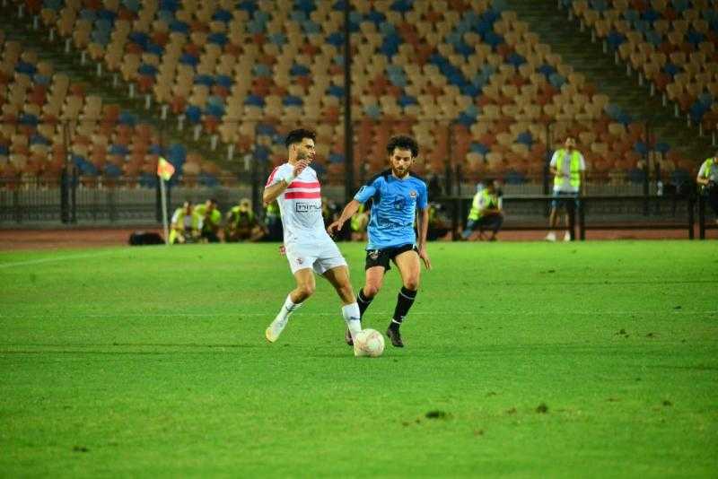 الشوط الأول.. «زيزو» يتقدم للزمالك أمام غزل المحلة في الدوري