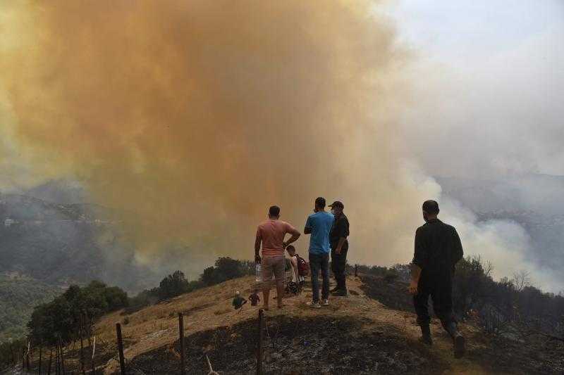 بسبب موجة الحر.. التفاصيل الكاملة للحرائق في الجزائر