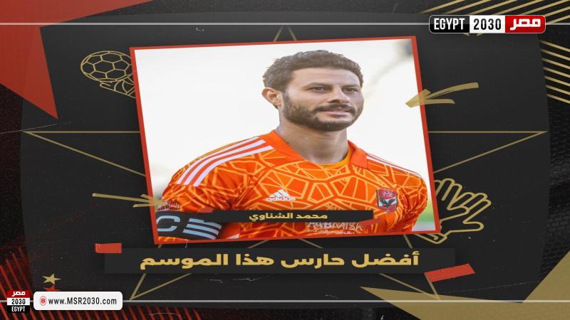 «الشناوي» يحصد لقب أفضل حارس مرمى في الدوري المصري 2022-2023