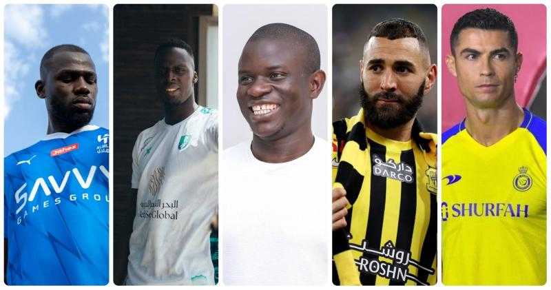 أغنياء الملاعب.. أعلى 10 رواتب لنجوم العالم في الدوري السعودي