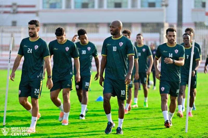 ثلاثي الزمالك يواصل التأهيل على هامش المران اليوم