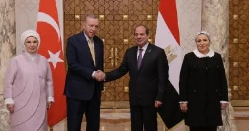 غزة على رأس المباحثات.. أبرز ما جاء في حوار السيسي وأردوغان