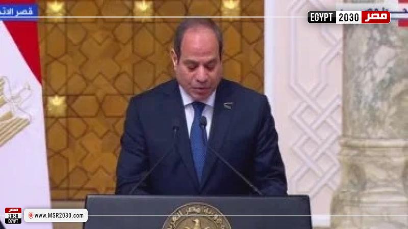 الرئيس السيسي المباحثات مع رئيس وزراء هولندا أكدت أهمية مصر كشريك