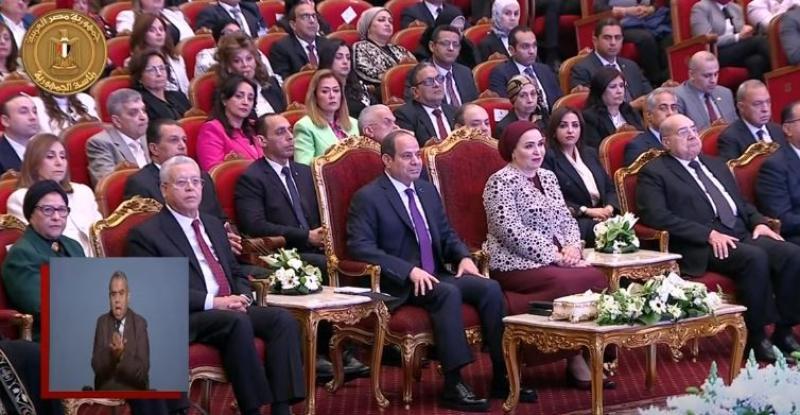 السيسي: ملتزمون بتعزيز مكانة المرأة المصرية بما يعكس حجم التضحيات التي قدمتها