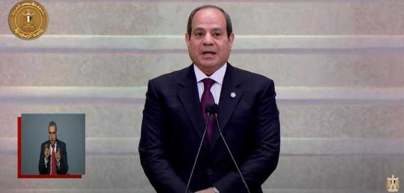 السيسي: مستمرون في استكمال برنامج «سكن لكل المصريين»