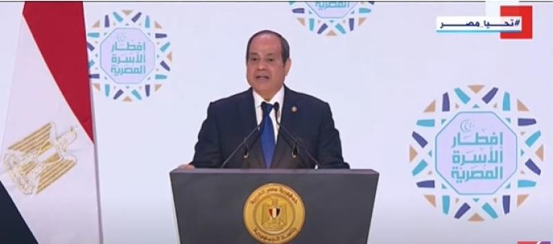 السيسي للمصريين: الميثاق والعهد بيننا قائم على الصدق والتجرد في النوايا