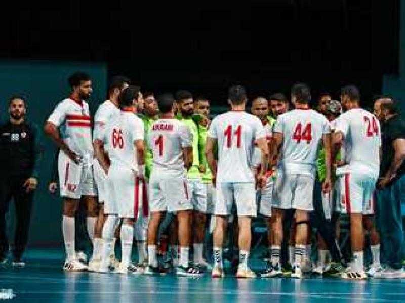 كواليس جلسة أبو المجد مع لاعبي يد الزمالك قبل مواجهة الترجي التونسي