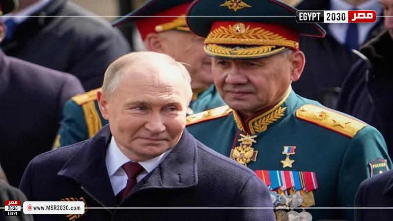 بوتين ووزير دفاعه