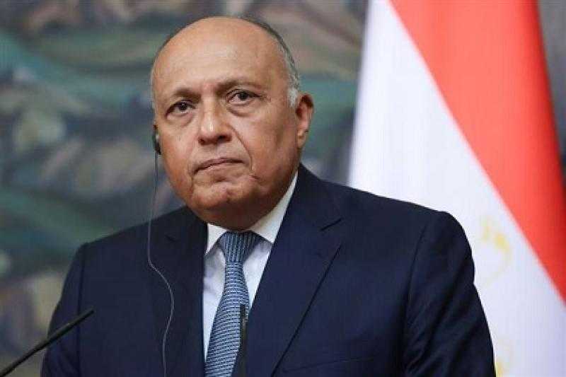 شكري: مصر لا تحيد عن مبادئها وهي مبادئ متسقة تخدم مصلحة شعبها