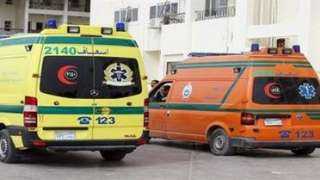 مصرع وإصابة 22 عامل فى حادث إنقلاب سيارة بالإسماعيلية