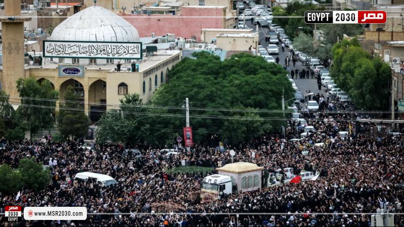 جنازة الرئيس الإيراني 