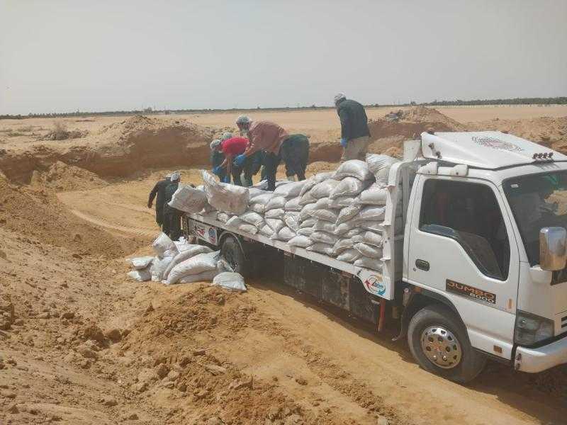 إعدام ١٣.٥ طن أسمدة غير صالحة للاستهلاك الزراعي بالإسماعيلية