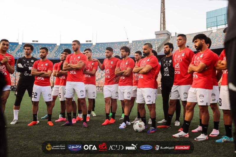 منتخب مصر يواصل تدريباته استعدادا لمواجهة بوركينا فاسو الخميس المقبل