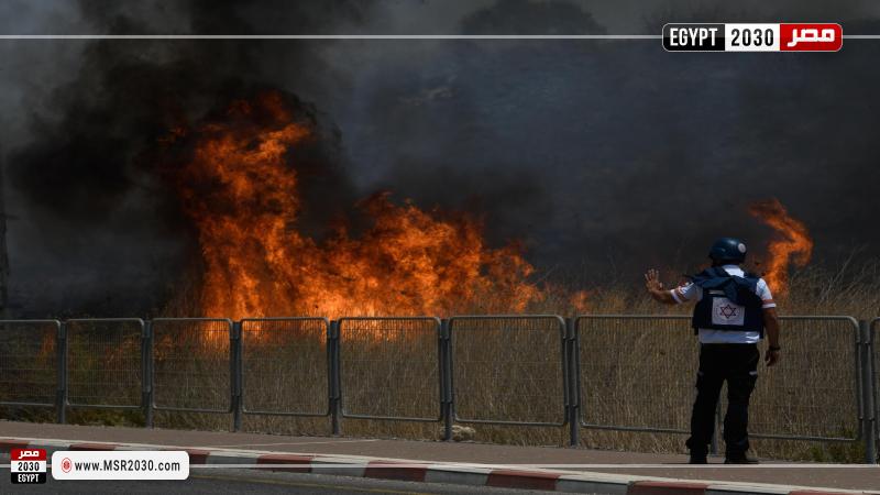 الحرائق في إسرائيل 