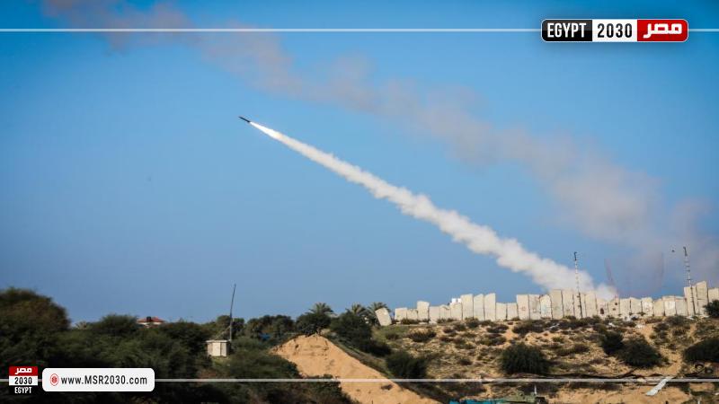 رشقة صاروخية