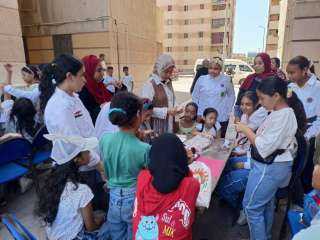 قصور الثقافة بالإسكندرية تحتفل بعيد الأضحى مع أطفال بشاير الخير