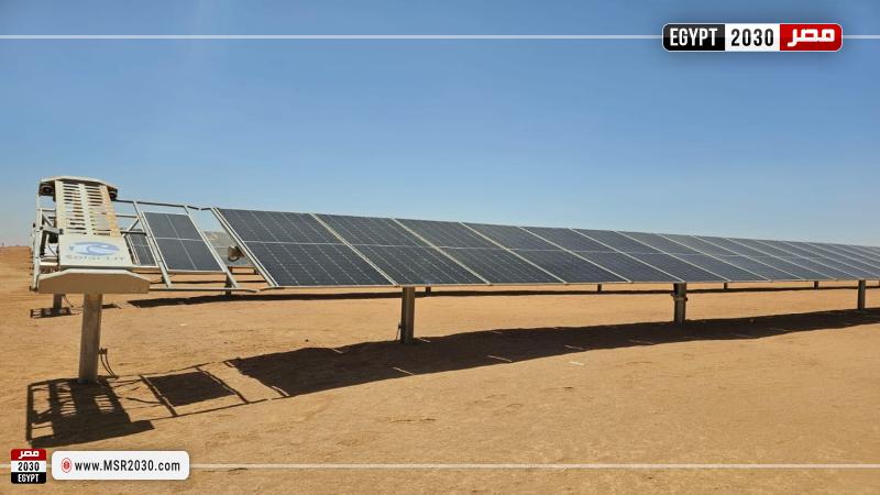 التشغيل التجاري للمحطة الشمسية كوم أمبو أسوان