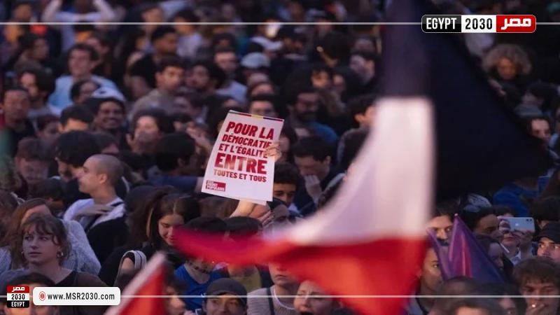 مظاهرات مناهضة لليمين المتطرف فى باريس