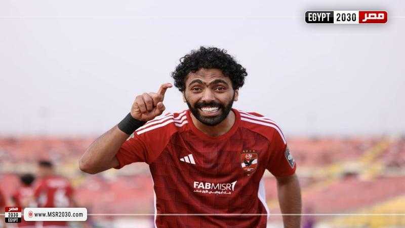 الأهلي يفوز على وادي دجلة وديا بهدف حسين الشحات