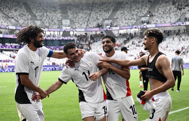 التعادل يسيطر على الشوط الأول بمواجهة منتخب مصر الأولمبي وباراجواي بالأولمبياد