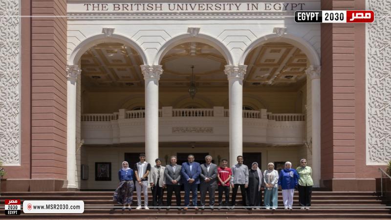 زيارة أوائل الثانوية العامة للجامعة البريطانية