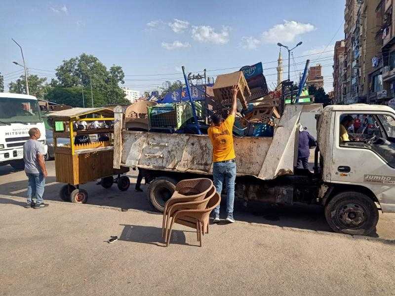 محافظ الإسماعيلية : رفع ١٦٣ حالة إشغال طريق وتحرير ١٧٢ مخالفة