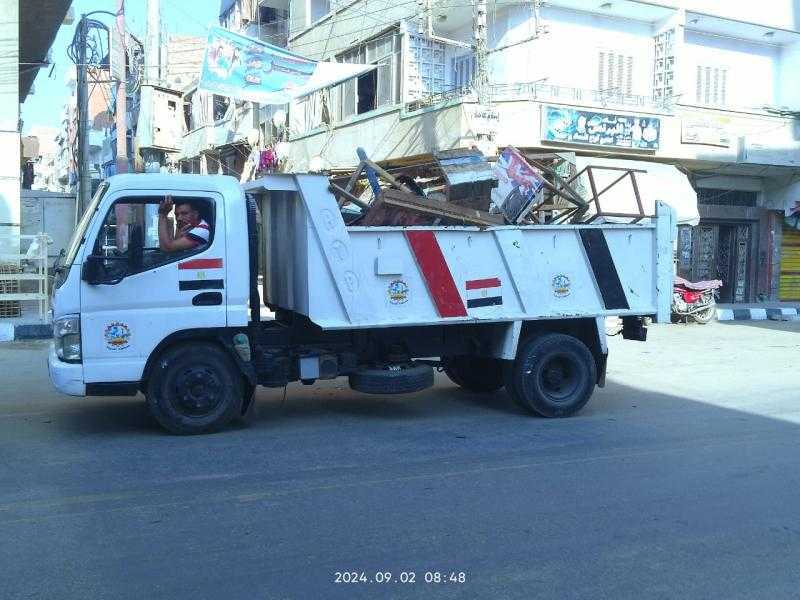 محافظ الغربية يتابع استمرار الحملات المكبرة لرفع الإشغالات بشوارع ميدان ستوته وسيجر وترعة الشيتي