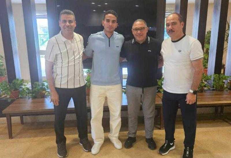 الزمالك يقدم محمد حمدي لاعبه الجديد للجماهير