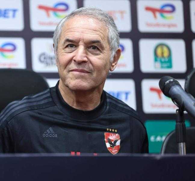 كولر: لا أعد بحصد لقب السوبر الأفريقي أمام الزمالك