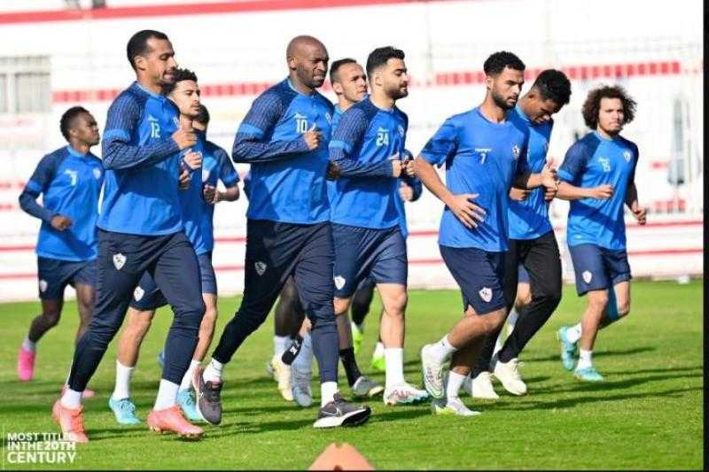 تفاصيل مران الزمالك استعدادًا لمواجهة الشرطة الكيني في الكونفدرالية