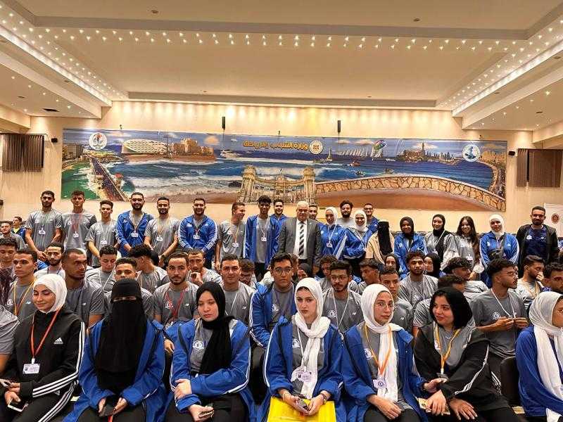 جامعة برج العرب التكنولوجية تشارك في أسبوع شباب الجامعات التكنولوجية