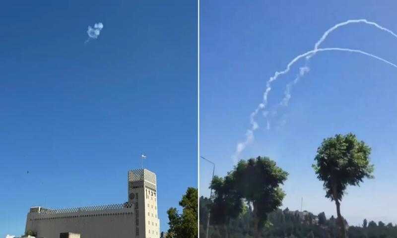 حزب الله: استهدفنا شمال حيفا برشقة صاروخية