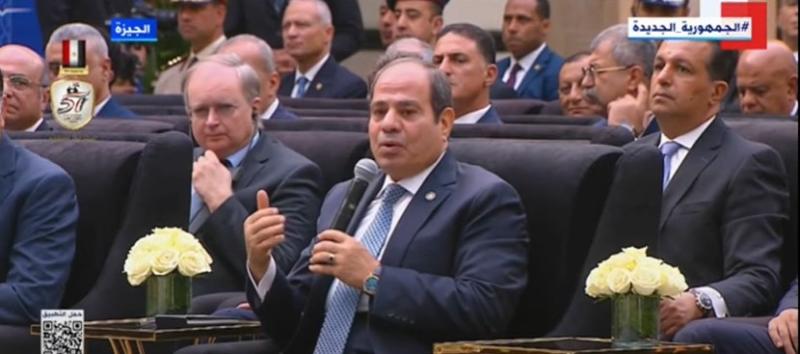 السيسي: نؤكد إصرارنا على استكمال مباردة حياة كريمة على الرغم من الظروف الصعبة