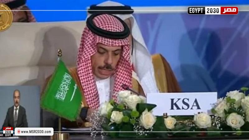 وزير الخارجية السعودي الأمير فيصل بن فرحان 