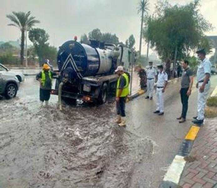 مصدر أمنى : المرور تناشد السائقين توخى الحذر أثناء القيادة بسبب هطول الأمطار